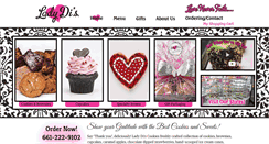 Desktop Screenshot of ladydiscookiesandsweets.com